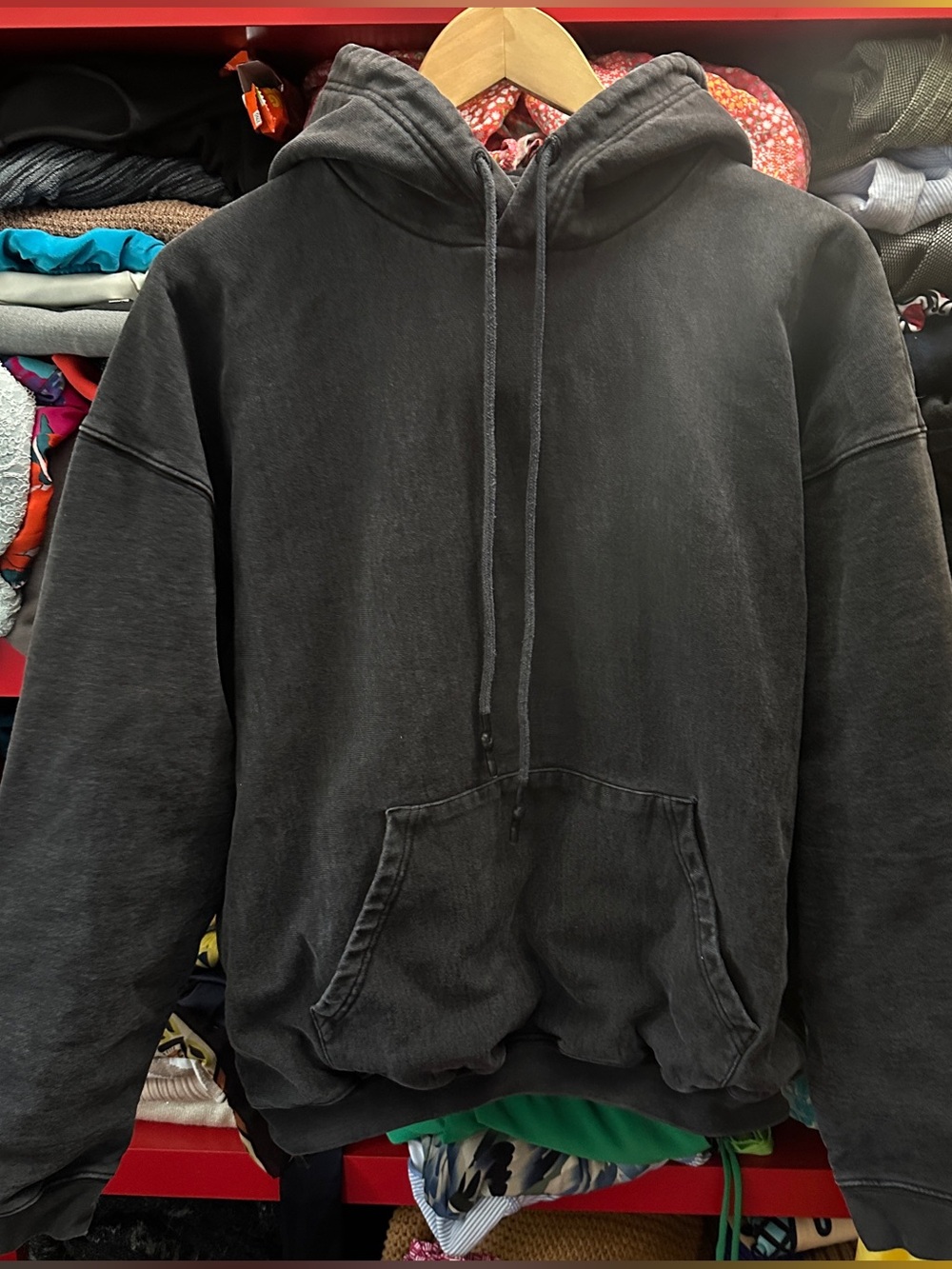 Jacov Heavy Knit Sweatshirt Whoisjacov Black/Gray -medium